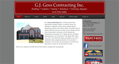 Desktop Screenshot of gjgoss.com